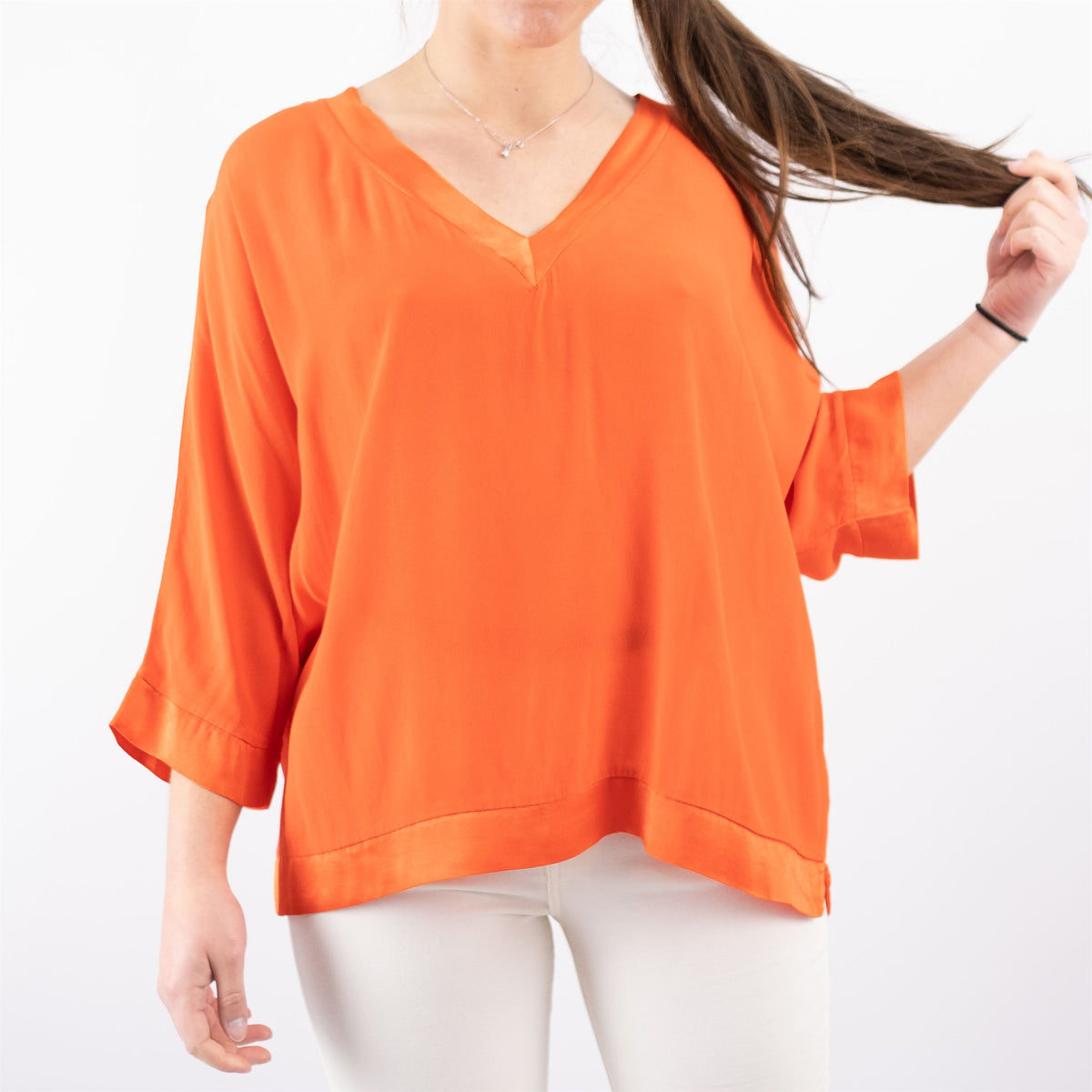 V neck tunic ys21759