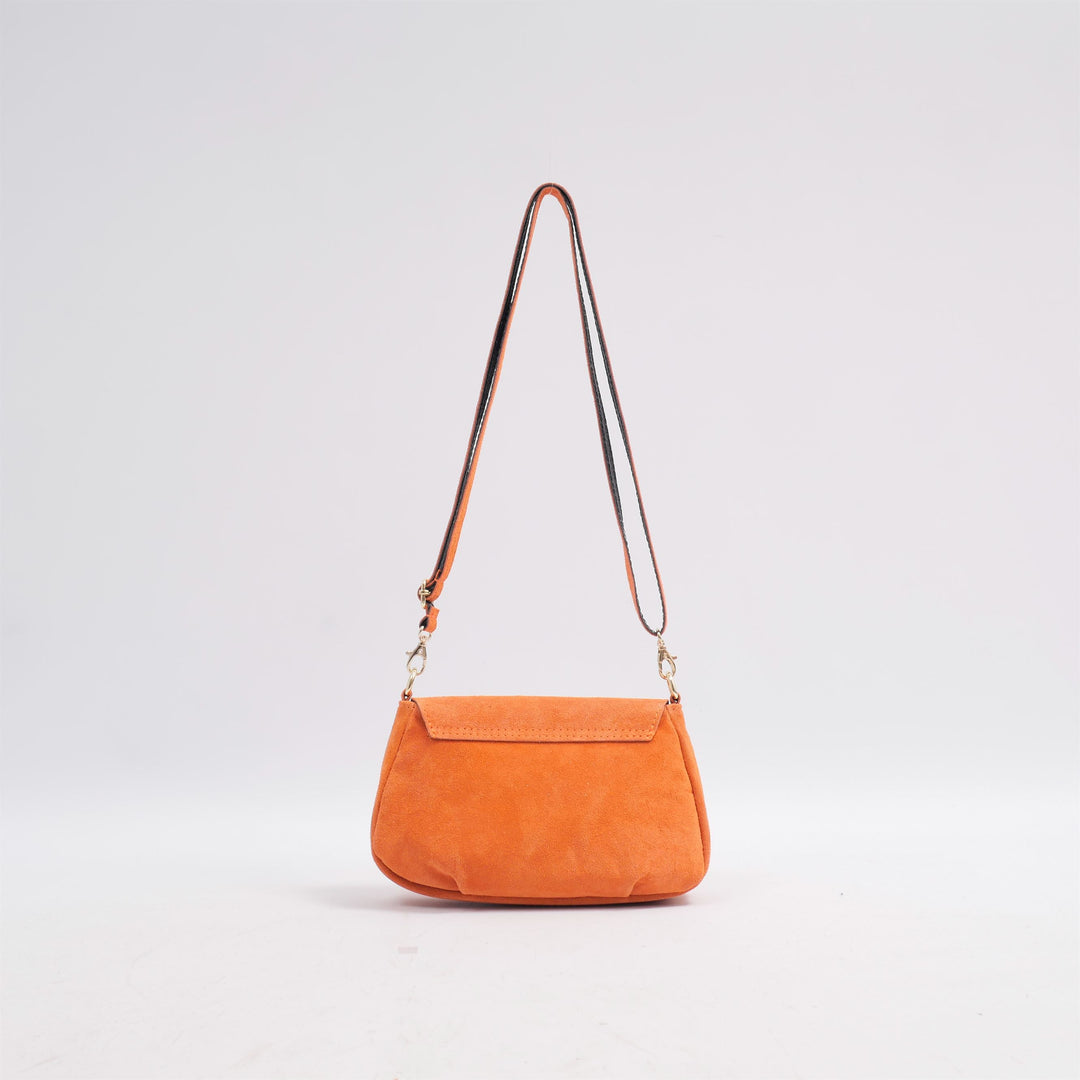 Suede satchel 72215