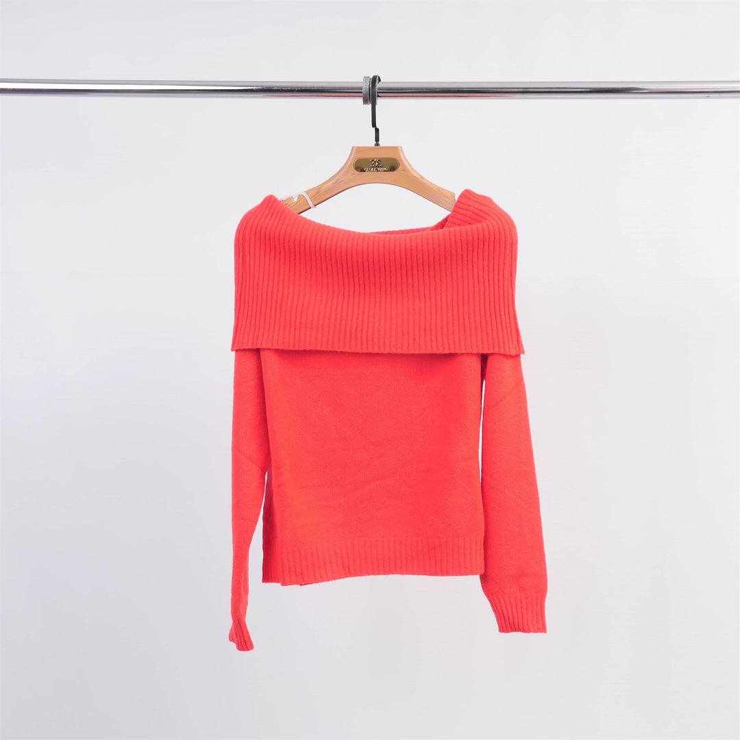 Wide Neck Sweater YF570545
