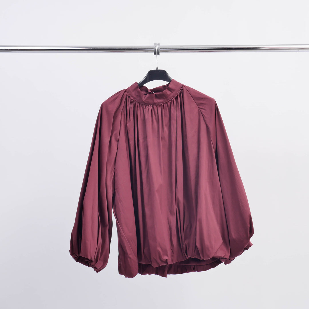 Loose-fitting puff-sleeve shirt TDM59624