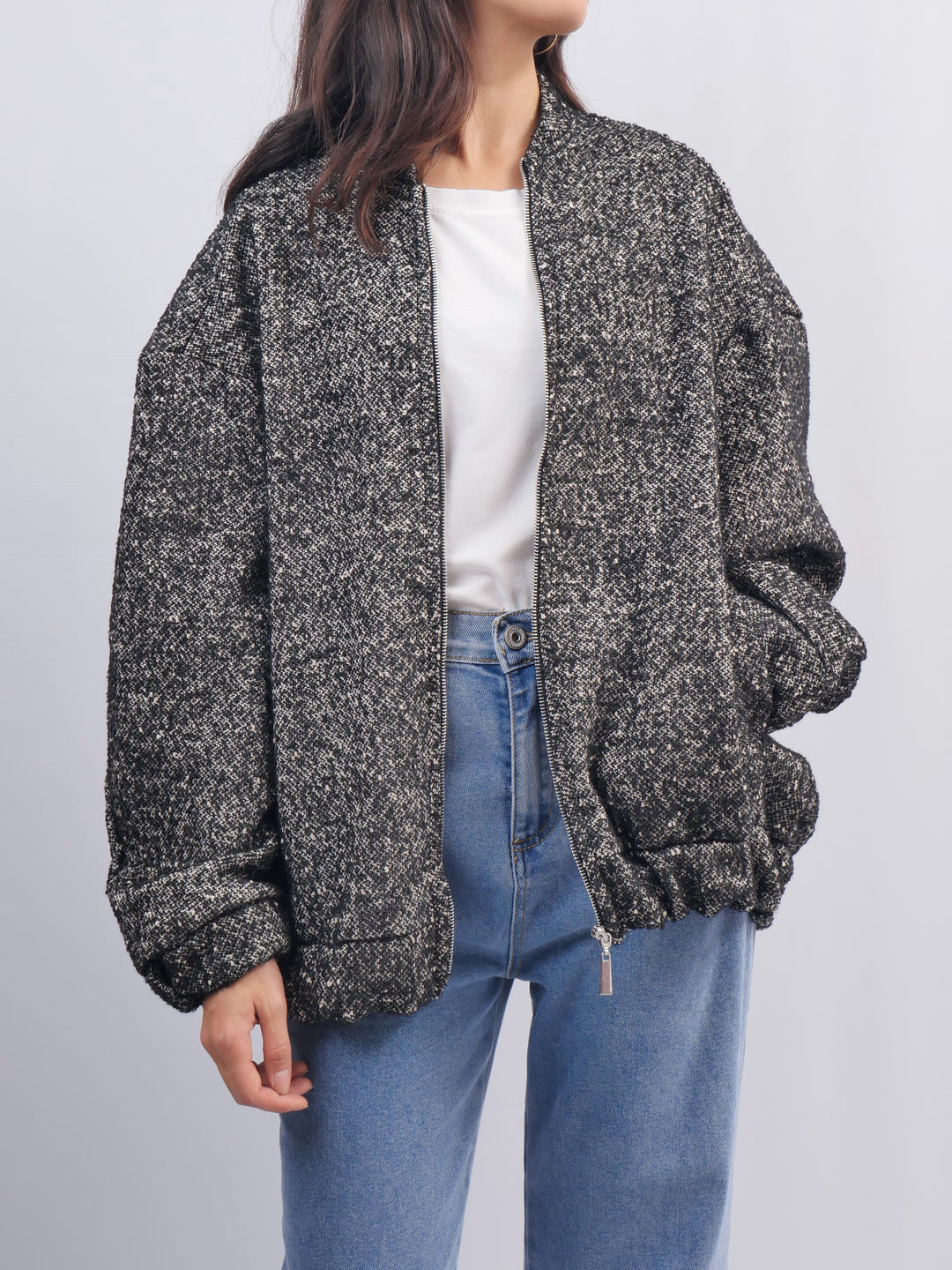 Zipped Bomber Jacket TDM09323-6