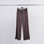 Load image into Gallery viewer, Leopard Print Straight Leg Trousers TDM26320
