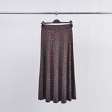 Jupe Longue A Motif Leopard TDM19122-5