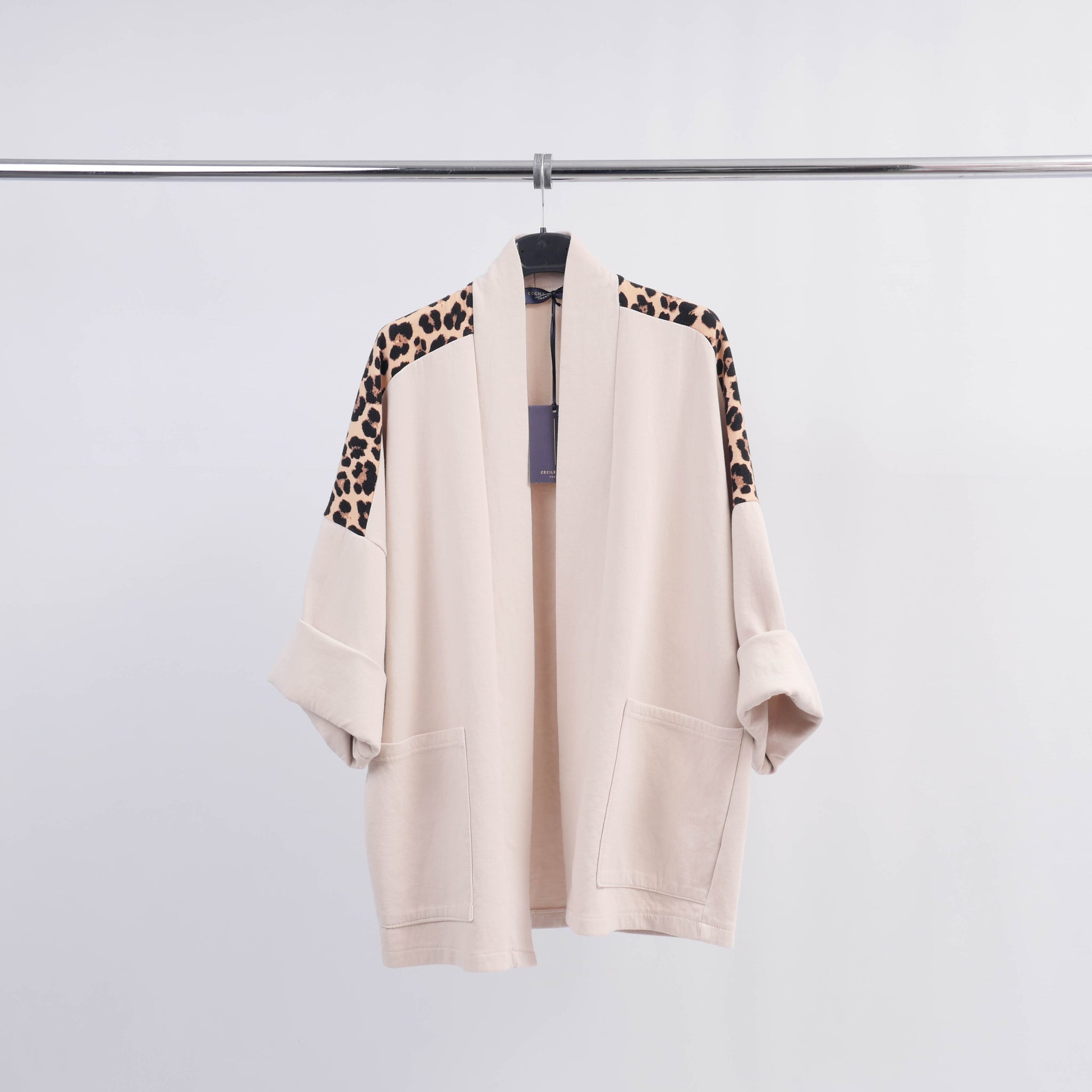 Veste Coton Détail Leopard TDM60124