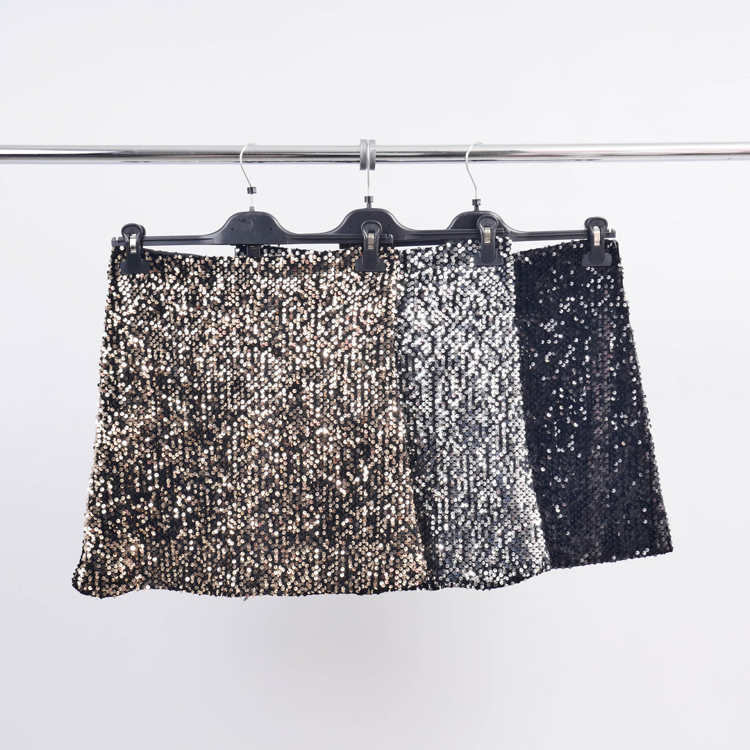 Short Sequin Skirt TDM60821
