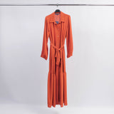 Viscose Crepe Shirt Dress TDM51224-2
