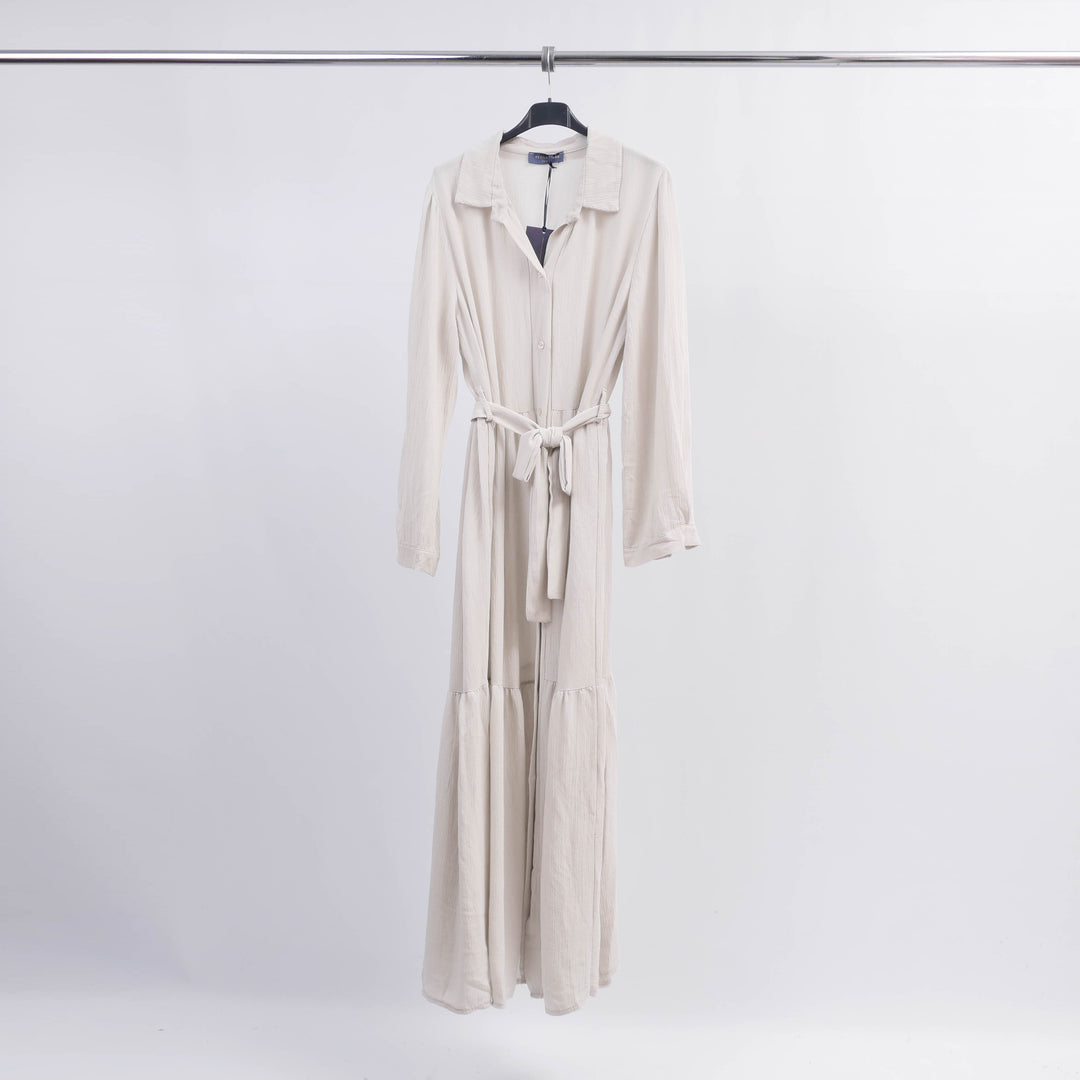 Viscose Crepe V-Neck Dress TDM53223