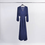 Load image into Gallery viewer, Viscose Crepe V-Neck Dress TDM53223
