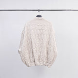 Satin Viscose Bomber Jacket TDM09323-VS