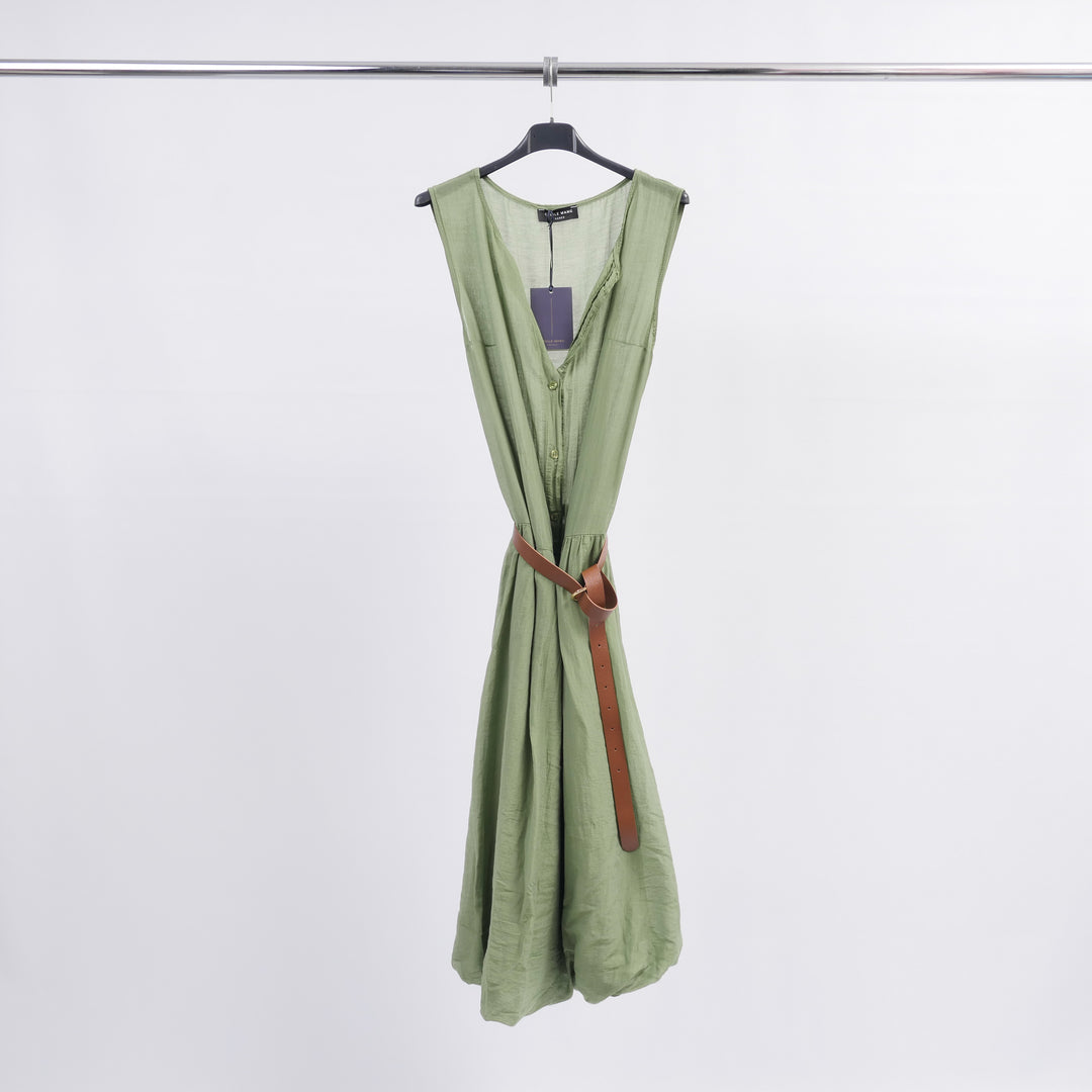 Robe Sans Manche Voile De Coton + Soie TDM33224