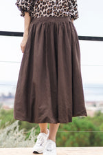 Load image into Gallery viewer, A-line Cotton Voile Skirt TDM35024

