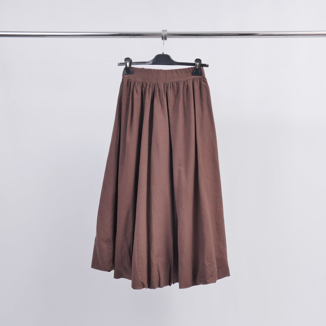 Jupe Trapèze Voile De Coton TDM35024