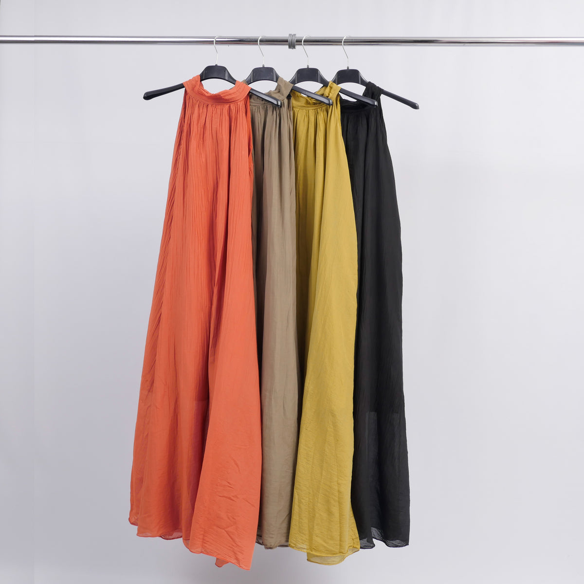 Robe ras de cou voile de coton tdm38724