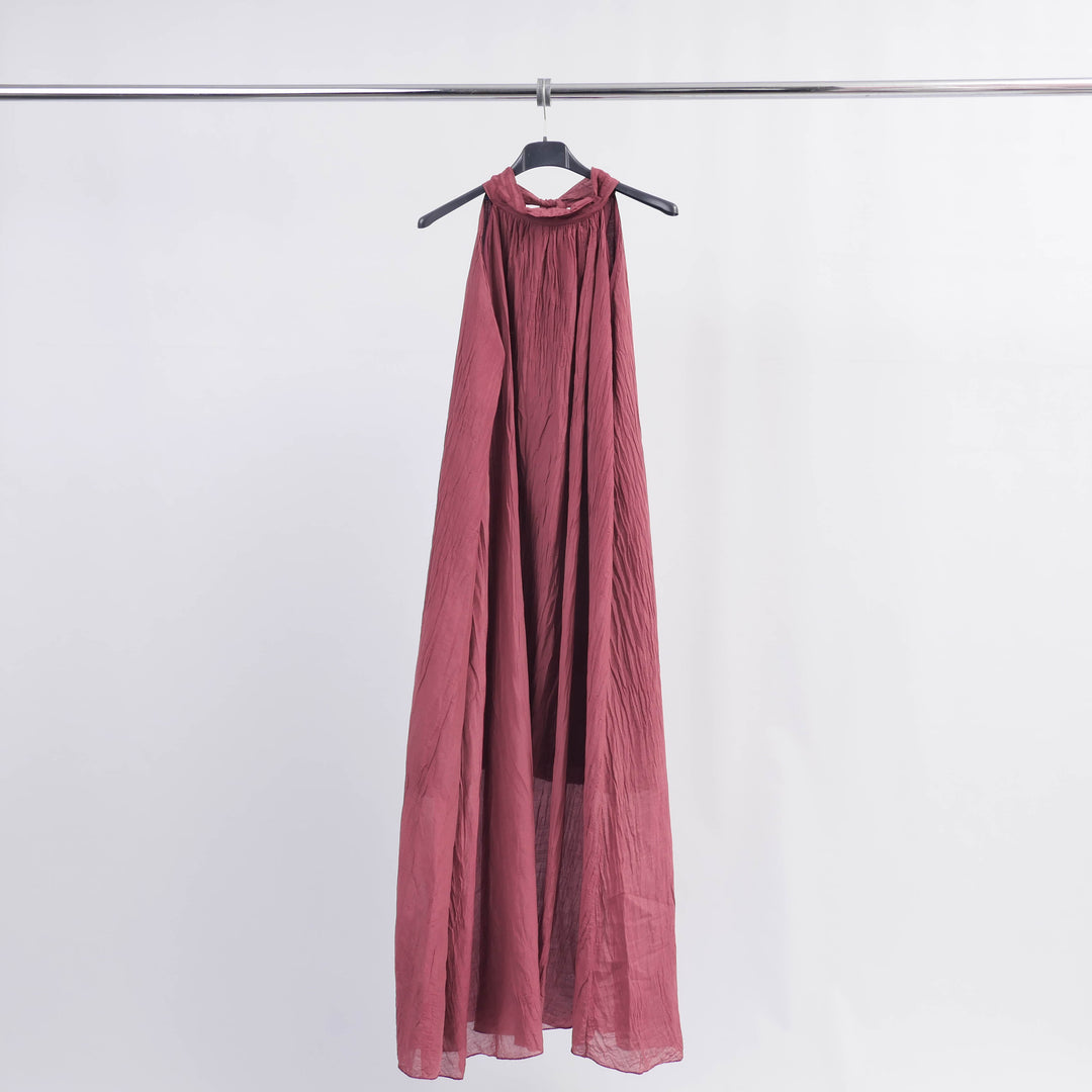 Robe Ras De Cou Voile De Coton TDM38724