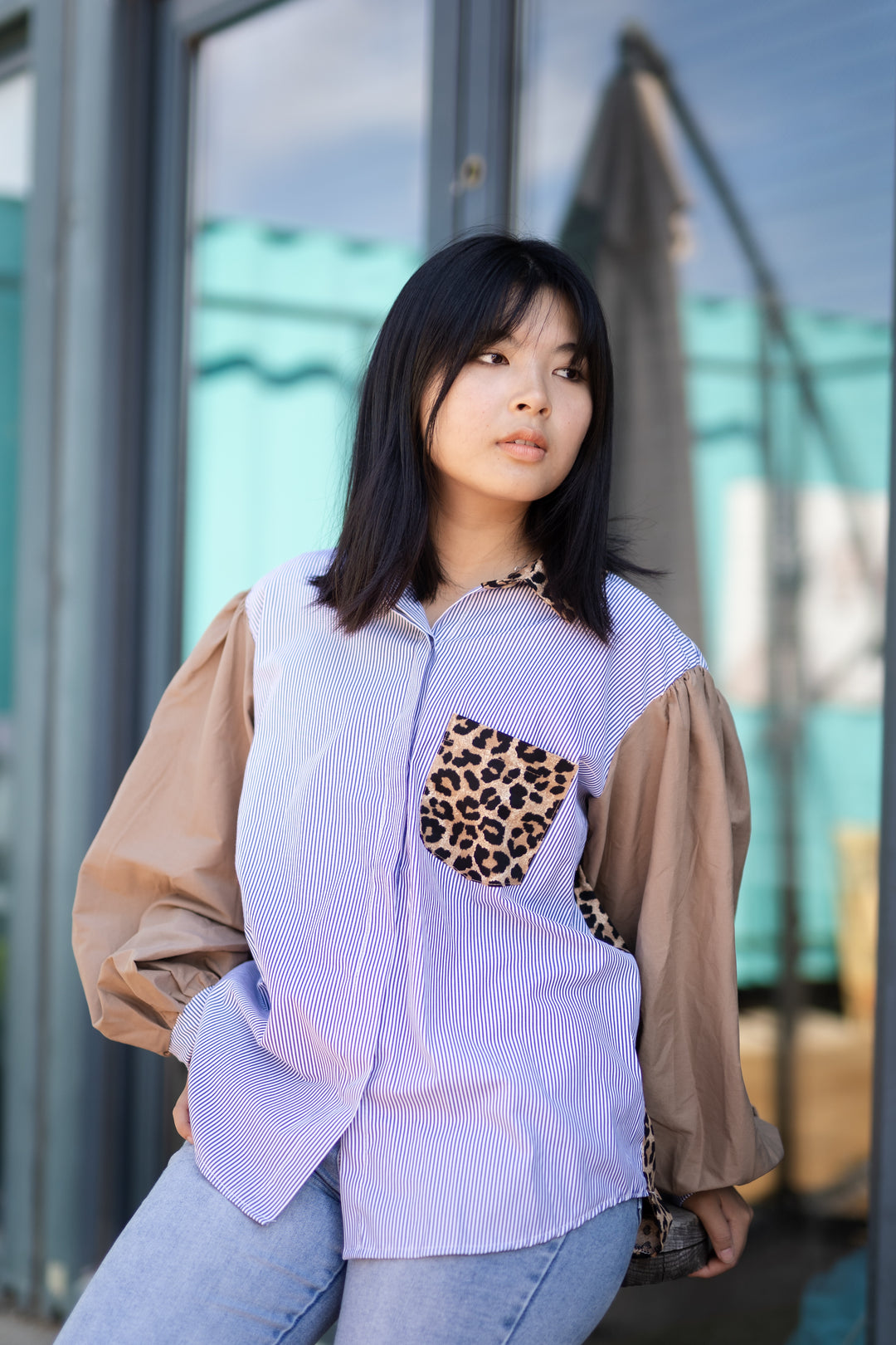 Leopard Print Shirt TDM30024