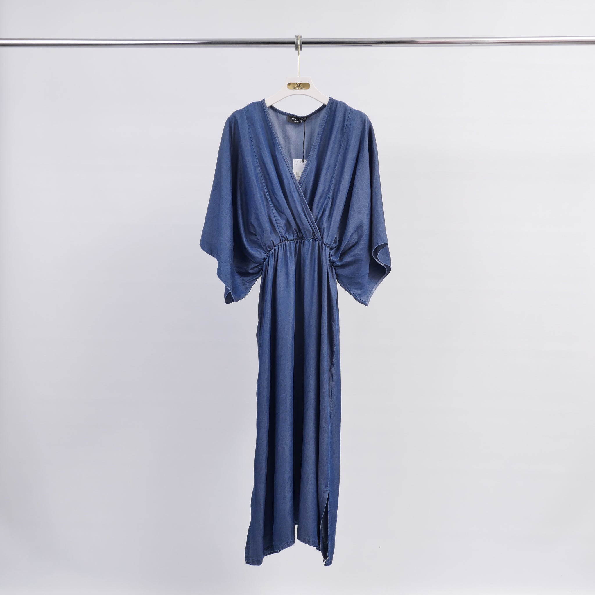 Robe En DENIM Elastique A La Taille TDM76921