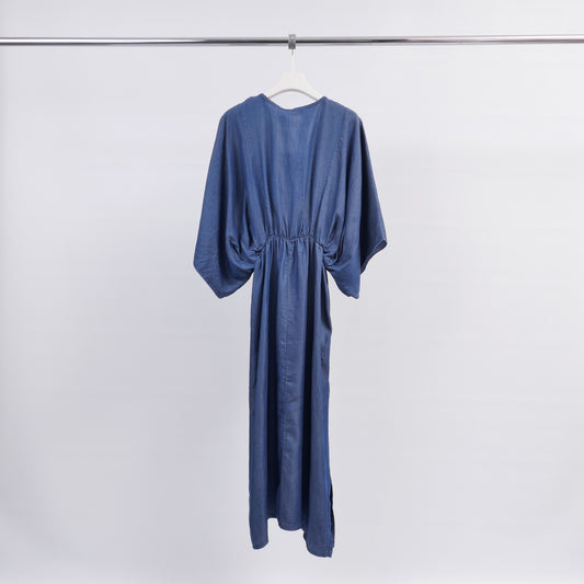 Robe En DENIM Elastique A La Taille TDM76921