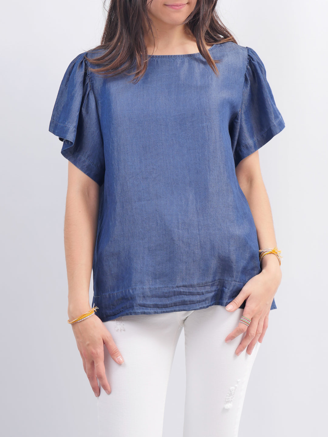 Blouse 100% Tencel TDM18506TN