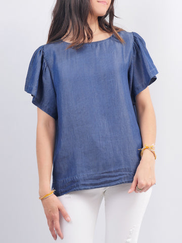 Blouse 100% Tencel TDM18506TN