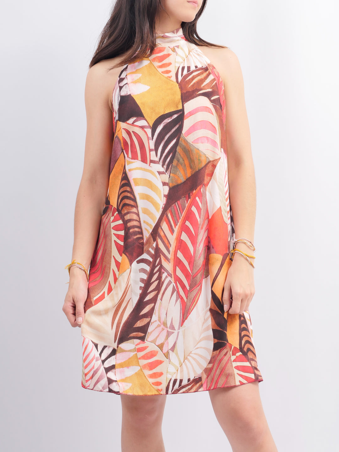 Patterned Dress TDM09519