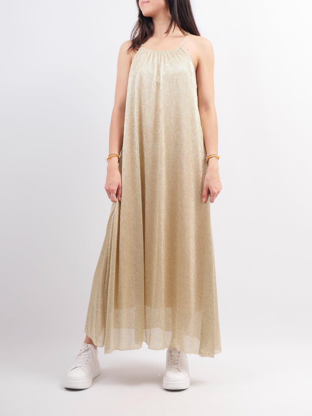 Iridescent Strappy Dress TDMK513-3