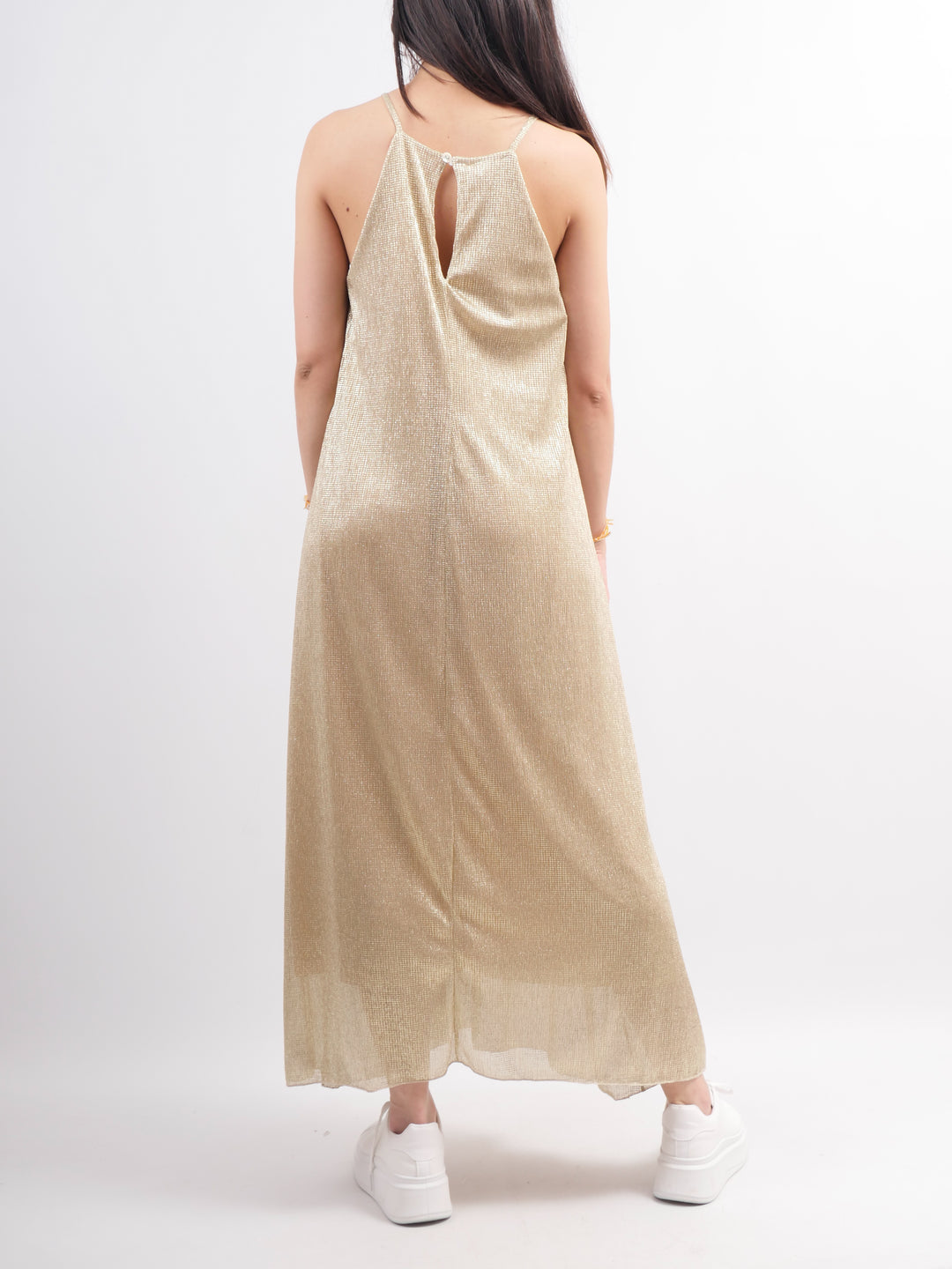 Iridescent Strappy Dress TDMK513-3