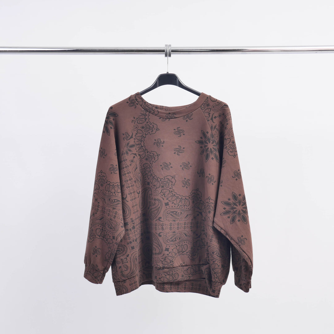 TDM11522-2 Patterned Sweatshirt