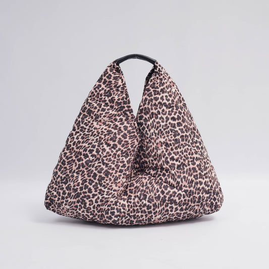 Sac Hobo Matelassé Motif Léopard HJD71605