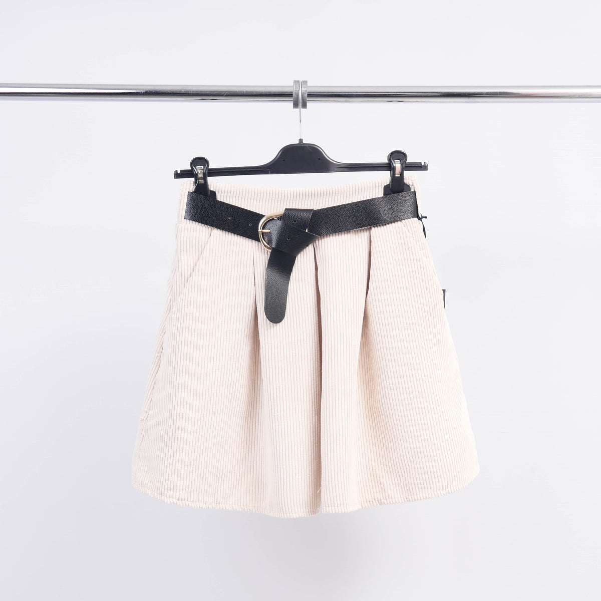 Short belted skirt tdm72824