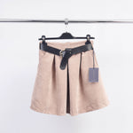 Load image into Gallery viewer, Short Belted Skirt TDM72824
