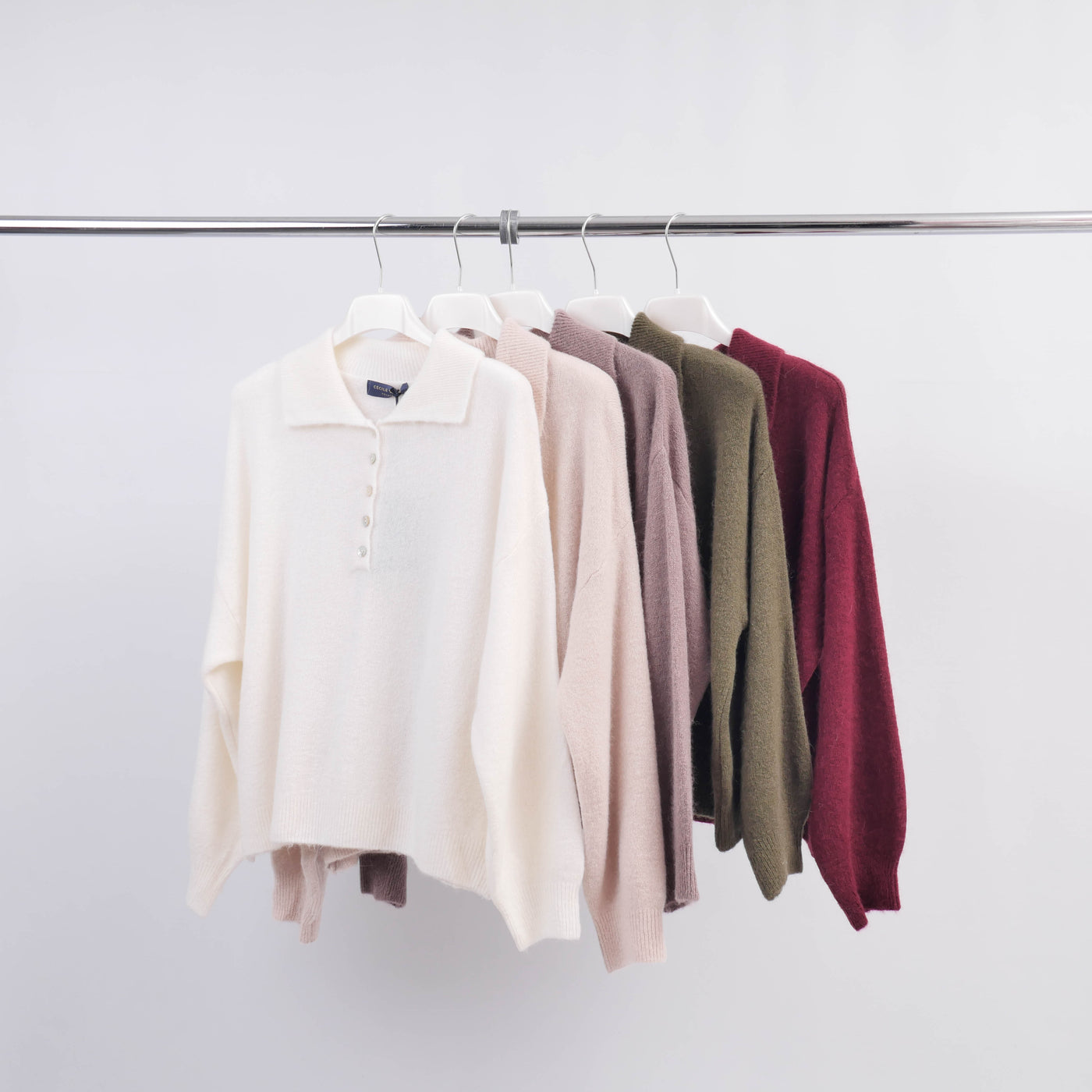 MCL24568 Polo Neck Sweater