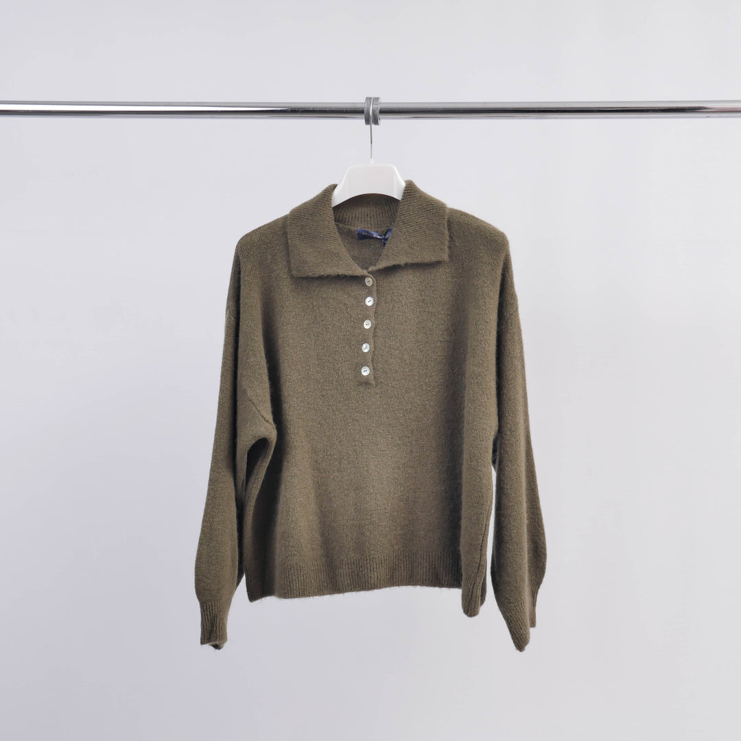 MCL24568 Polo Neck Sweater