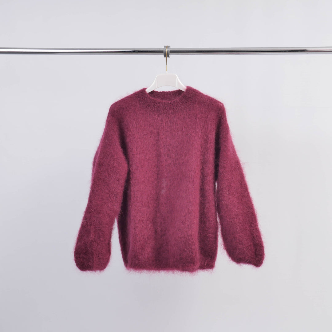 Mohair Crew Neck Sweater MCL22348