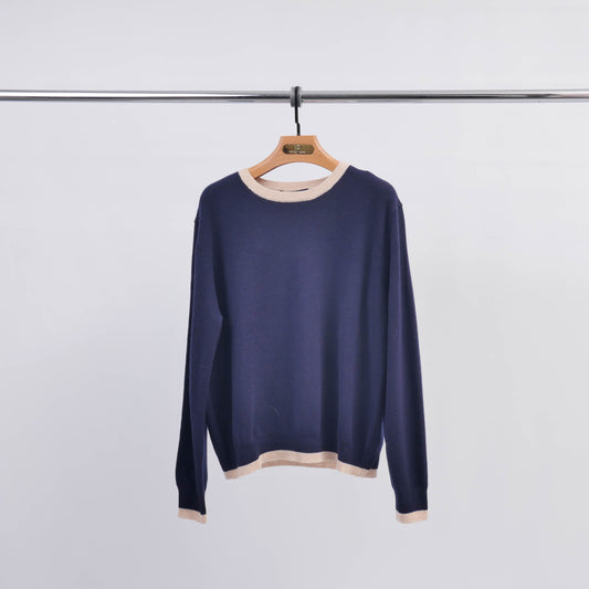 Pull Col Rond En Laine HYL1866