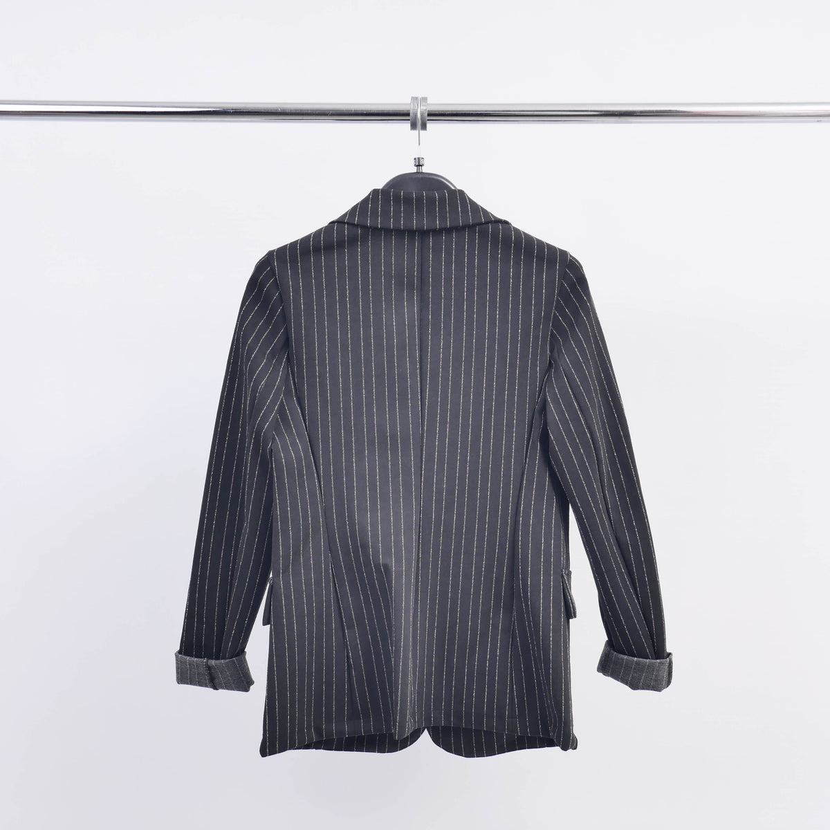 Veste a rayures avec ecussons brodés cva522727