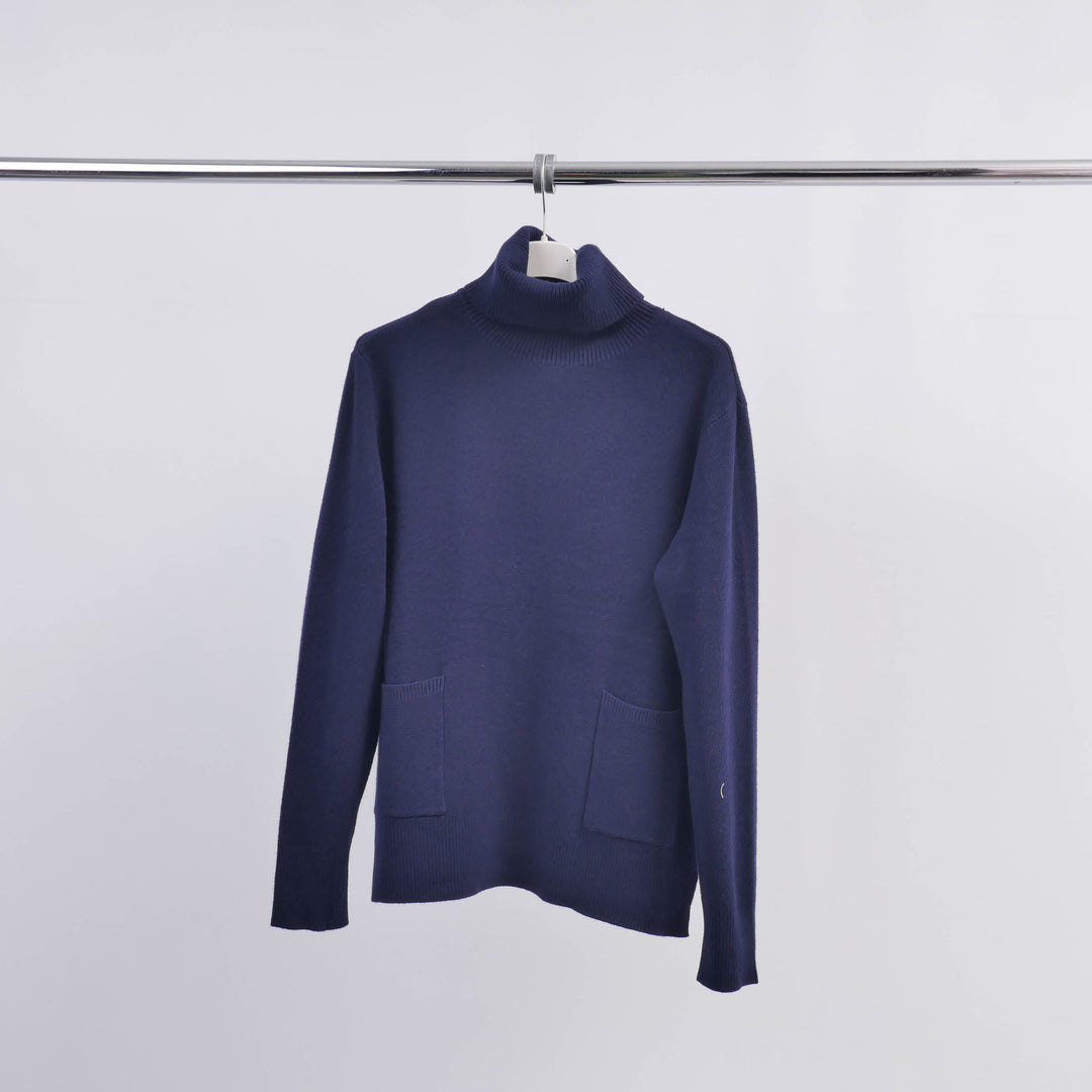 Turtleneck Sweater with Pockets HY36040