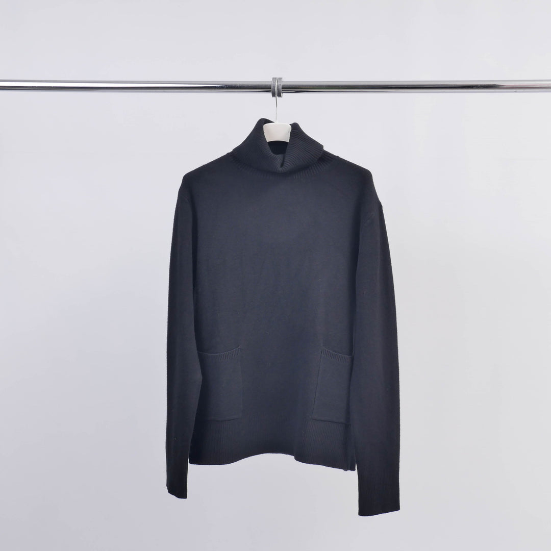 Turtleneck Sweater with Pockets HY36040