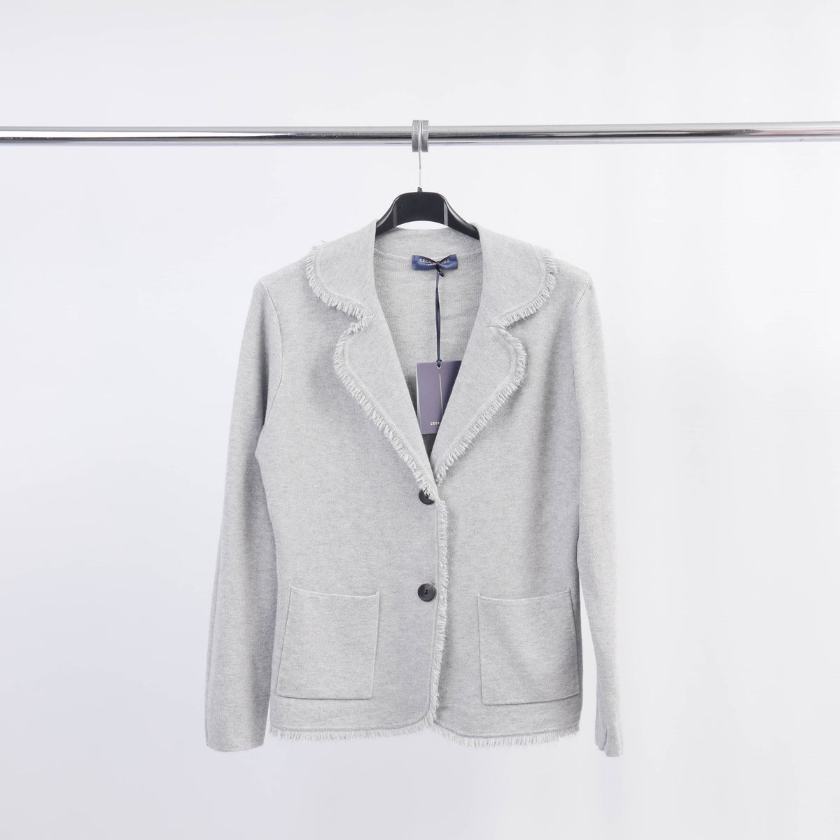 Knit blazer with two pockets dsy24220