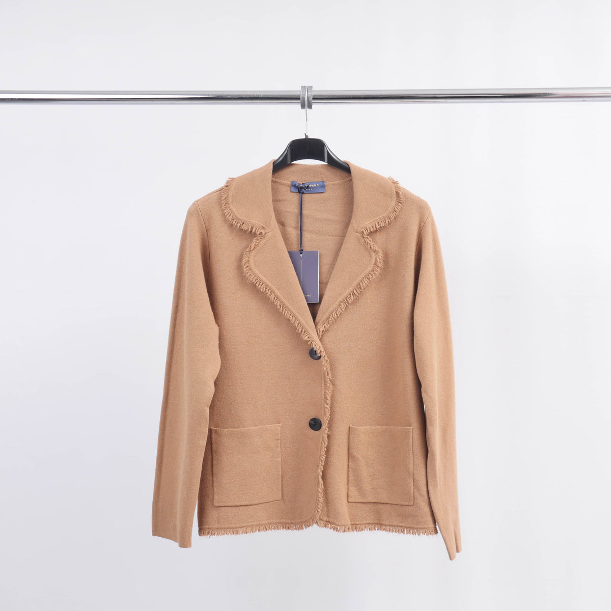 Knit blazer with two pockets dsy24220
