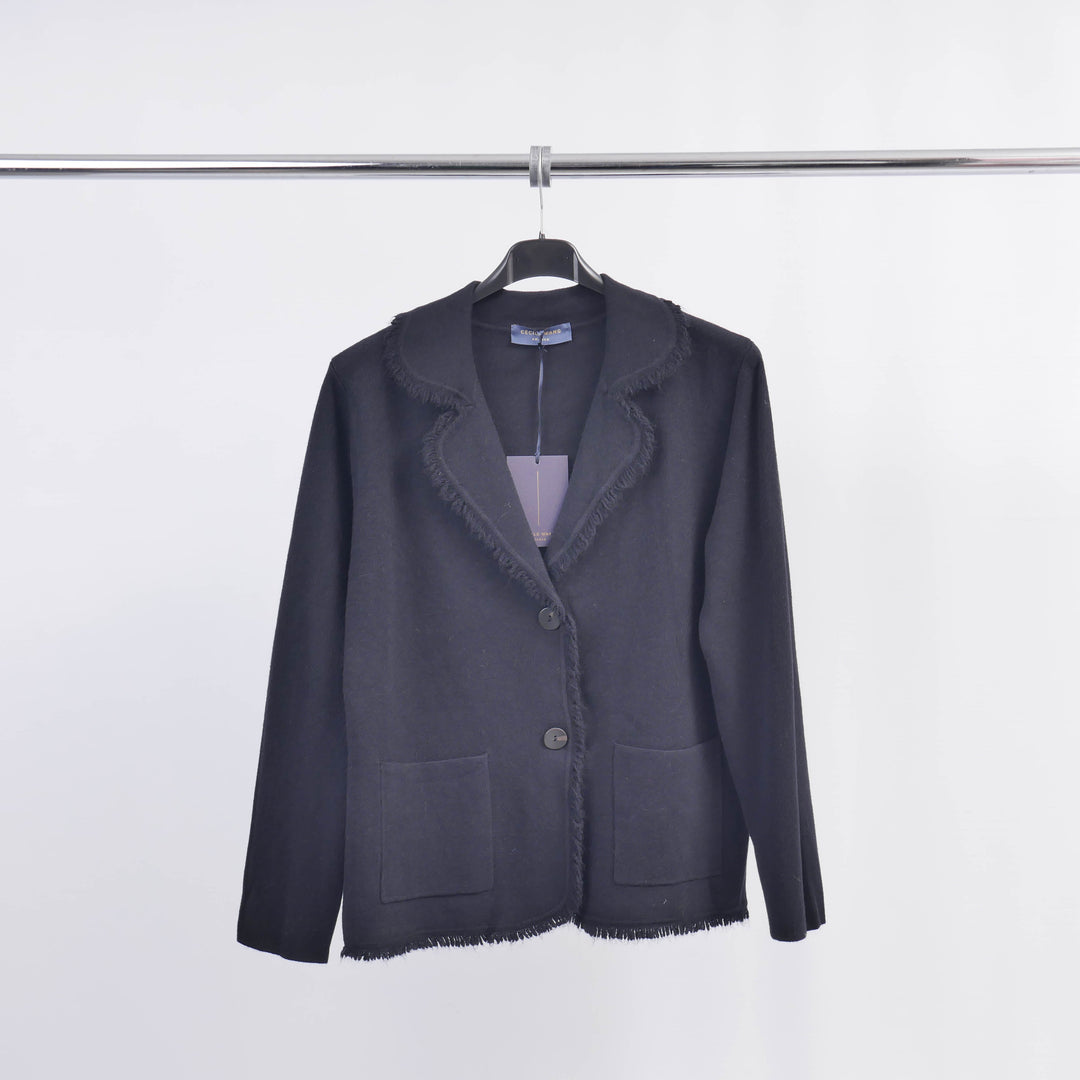 Knit Blazer with Two Pockets DSY24220