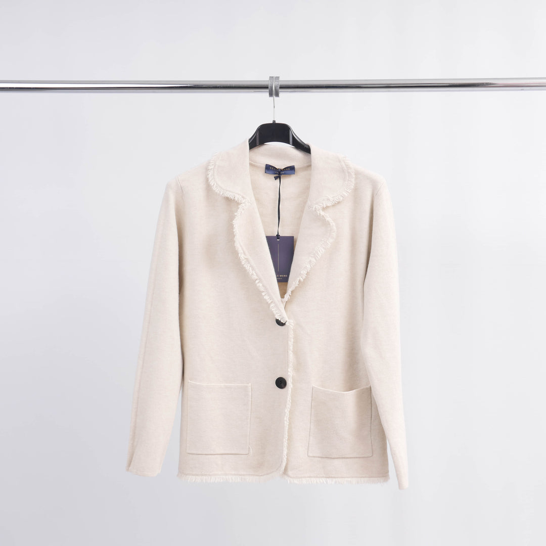 Knit Blazer with Two Pockets DSY24220