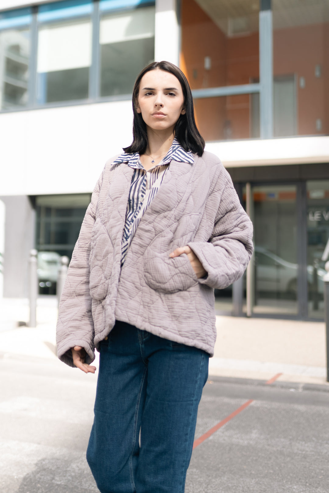 KD7278-2 Quilted Jacket
