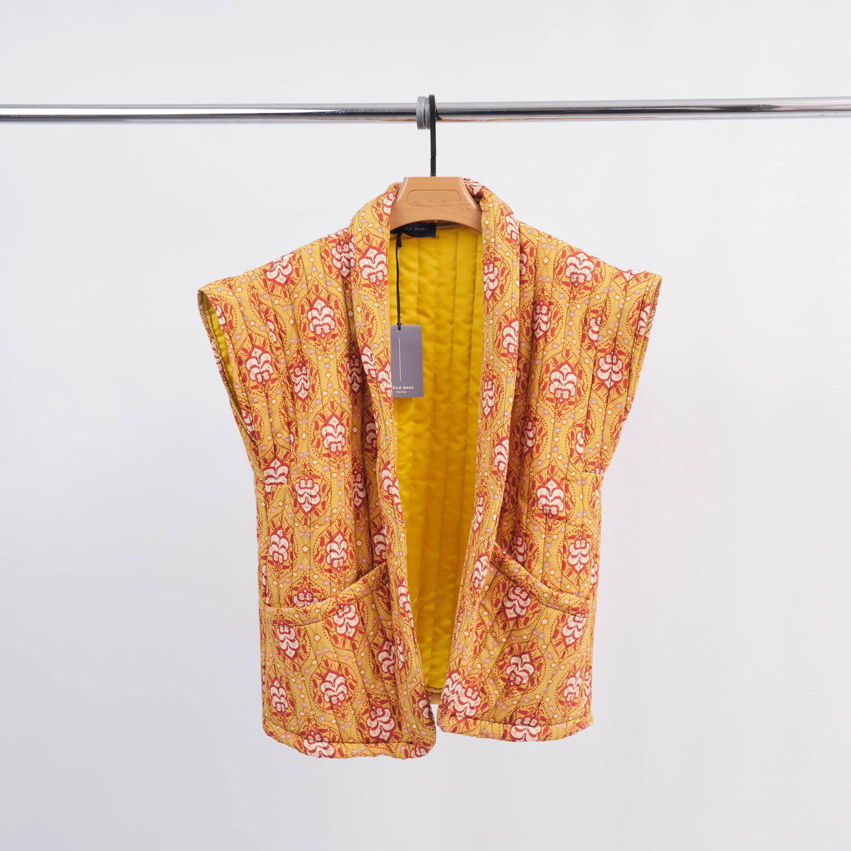 Quilted patterned vest kd7316 2