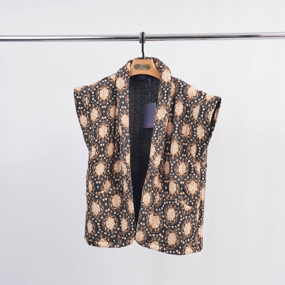 Quilted patterned vest kd7316 2