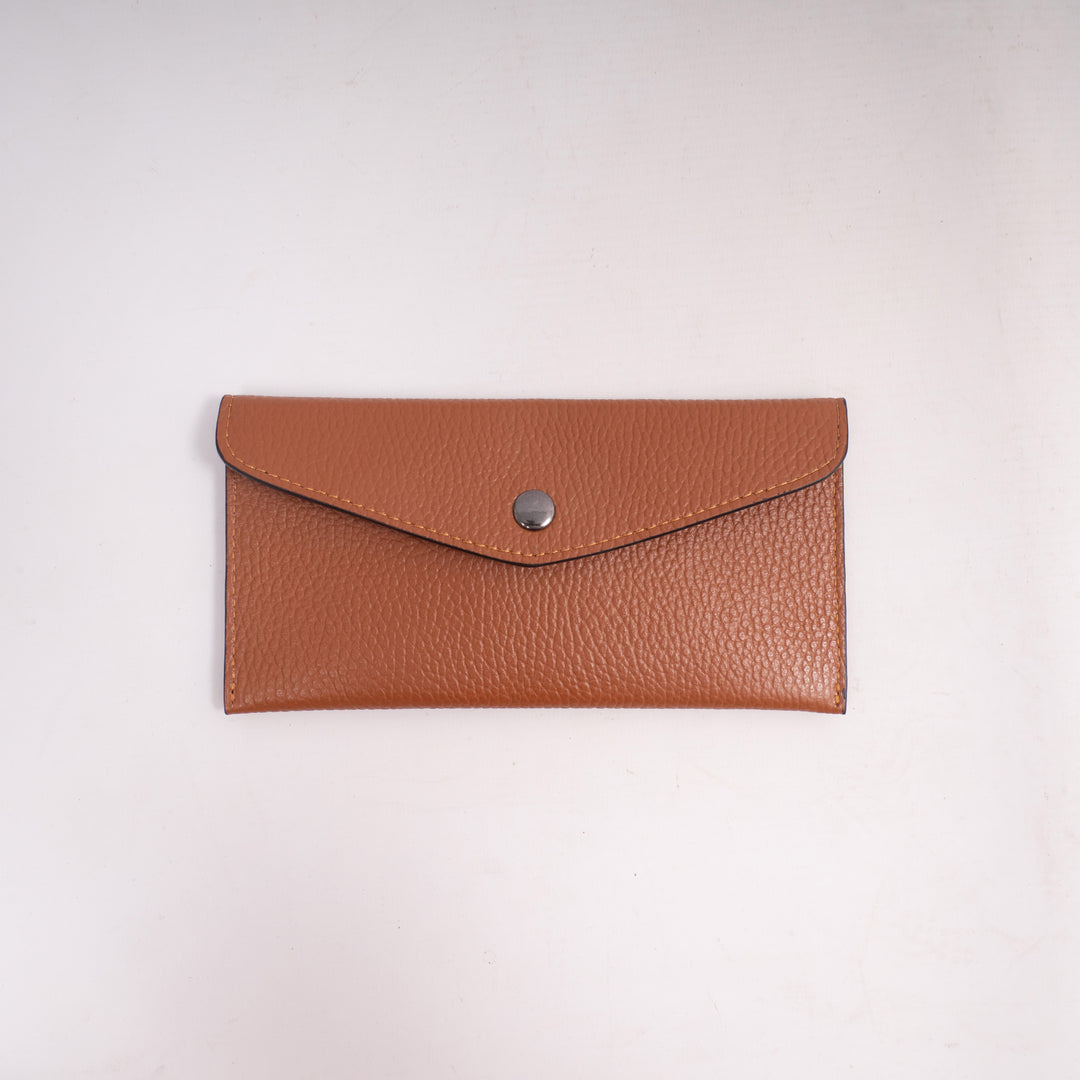 Porte Monnaie Enveloppe En Cuir Grainé 51194