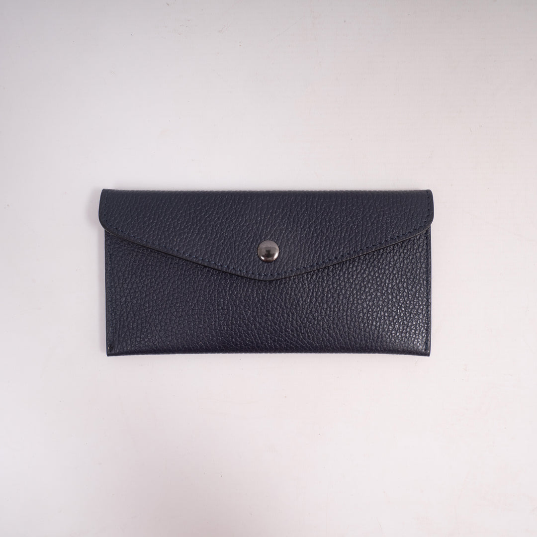 Porte Monnaie Enveloppe En Cuir Grainé 51194