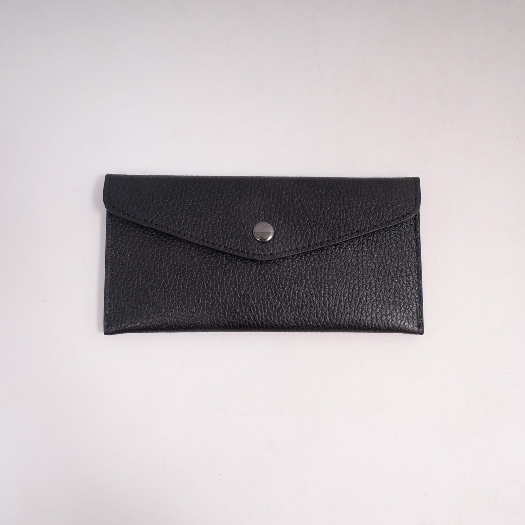 Porte Monnaie Enveloppe En Cuir Grainé 51194