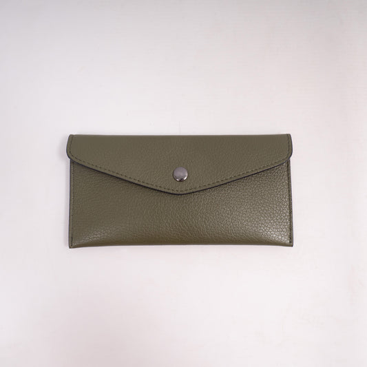 Porte Monnaie Enveloppe En Cuir Grainé 51194