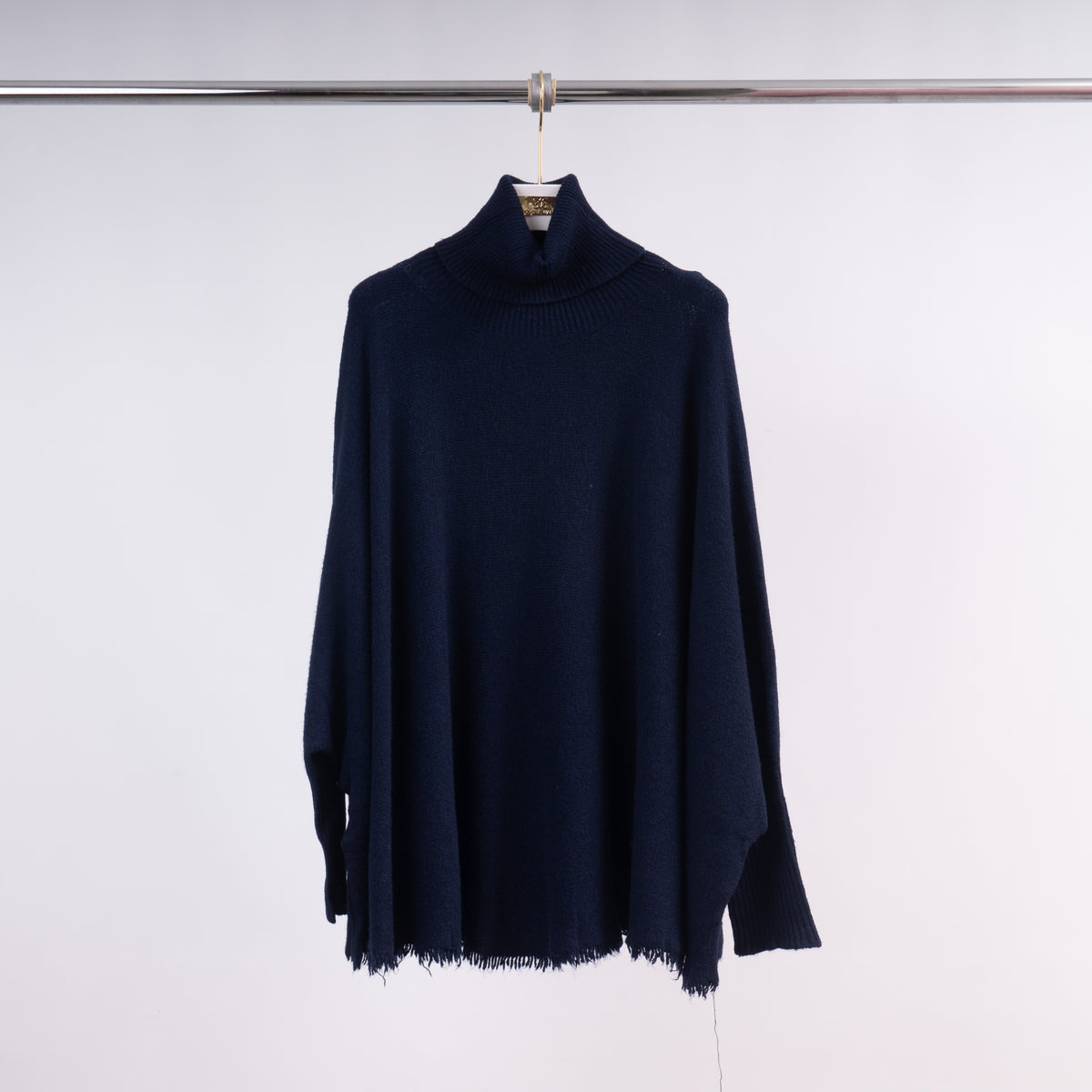 Oversized turtleneck sweater yf370173