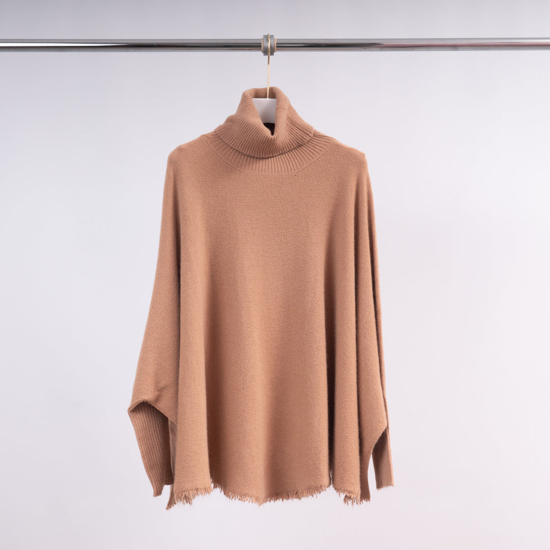 Oversized Turtleneck Sweater YF370173
